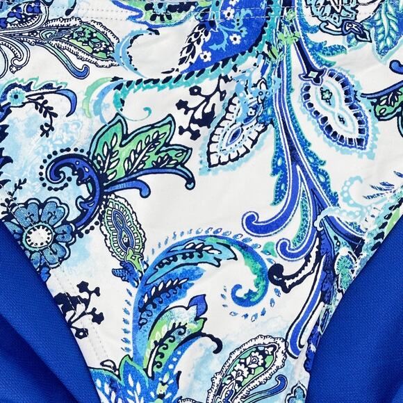 Ralph Lauren Floral Paisley Hipster Bikini Bottoms Bathing Swim Suit Size 12 - Picture 7 of 7